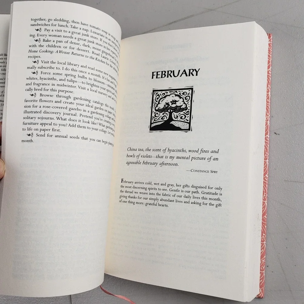 Simple Abundance A Daybook of Comfort and Joy Sarah Ban Breathnach 1995 Hard